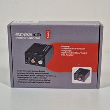 SpeaKa Professional Audio-Konverter Analog zu Digital AV Konverter SP-ADC-CTK