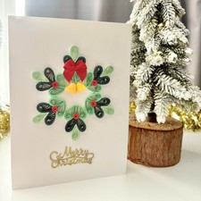 3D Weihnachtskarte Handarbeit