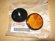 YAMAHA 2x Seitenstrahler REFLEKTOR orange 40mm M5  REFLECTOR  WR250  QUADS XS RD