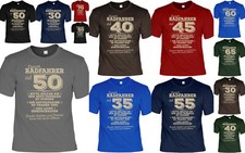 Radfahrer Geburtstag T-Shirt -