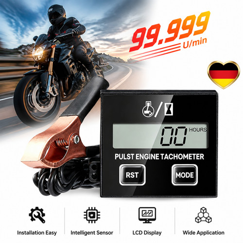 Digitaler drehzahlmesser - digitaler,