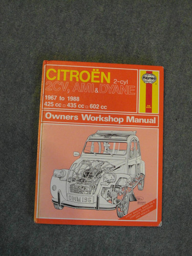 Haynes citroen 2cv ami - citroen,