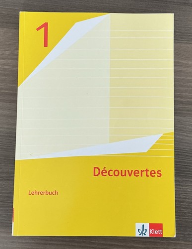Decouvertes lehrerbuch - 1,