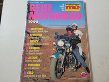 Zeitschrift Reise Motorrad, 1992, Ein Sonderheft von mo Motorrad-Magazin
