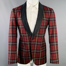 SUITSUPPLY Größe 36 Weinrot