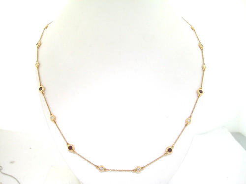 Collier kette 585 - kette, gelbgold