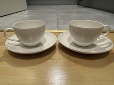2x Kaffeetasse mit Untertasse
