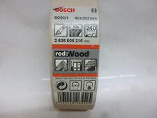 Bosch Schleifbänder RedWood 40x303mm Varioschleifer K240 Holz 10Stück 2608606216