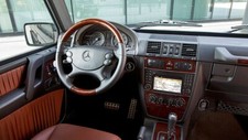 Holzlenkrad Mercedes W209 W211 MoPf W219 W230 W463 Lederlenkrad Holz - Lenkrad