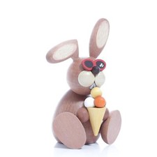 Osterartikel Osterhase mit Eis