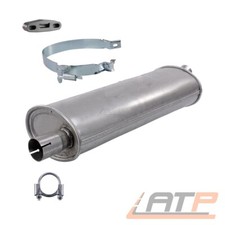 ENDSCHALLDÄMPFER AUSPUFF SCHALLDÄMPFER FÜR OPEL ASTRA F CC 1.4 - 2.0