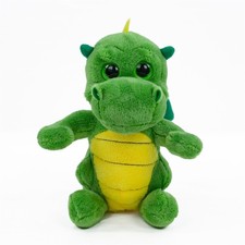 Kuscheltier Drache grün/gelb