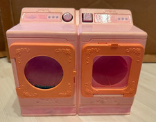 Vintage Barbie Sweet Roses Washer and Dryer Waschmaschine Mattel 1990 #1706