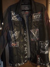 Designer Herren Jeans Jacke von Cipo & Baxx Gr. XL Top Zustand