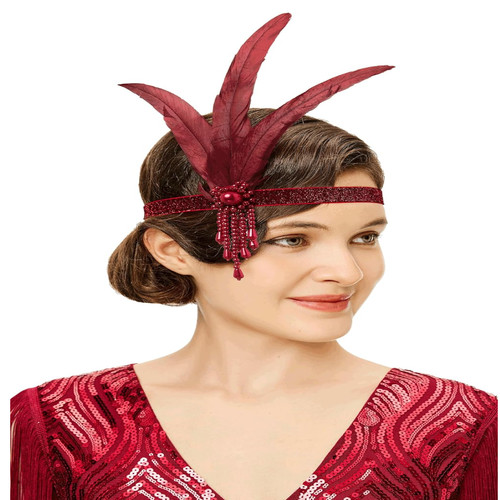 Stirnband 1920er damen gatsby - stirnband,