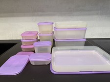 Tupperware Kühlschrank-System 12-tlg – rosa Behälter – 1 ohne Deckel