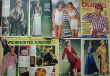Burda Moden 78/12 Weihnacht Bauernmalerei Abend Mieder Modezeitschrift 70er top!