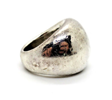 XL Designer Ring QUINN 925 Silber Franz Scheurle 80s BIG fat Modernist Cool WOW