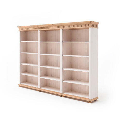 Bibliothek kiefer massiv - bibliothek,