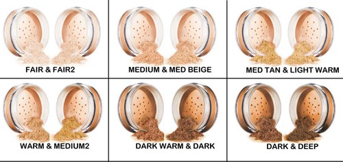 Farbtöne mineral foundation - 2,