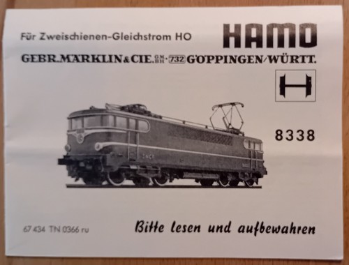 Märklin hamo beschreibung - hamo,