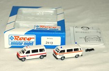 Roco 2413 * Volkswagen VW Bus Bulli T3 & T4 Polizei Schweiz * 1:87 H0 * OVP