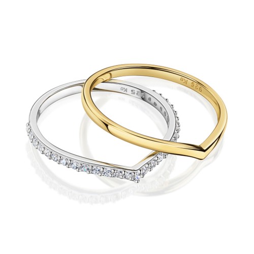 Wishboné ring 925 - ring,
