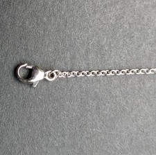 COLLIER Kette, Anker 950 Platin, 55cm mit Karabiner und Zwischenöse