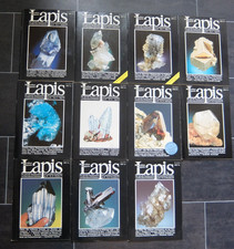 LAPIS 1995 Mineralien Zeitschriften kompl. Jahrgang 11 Hefte