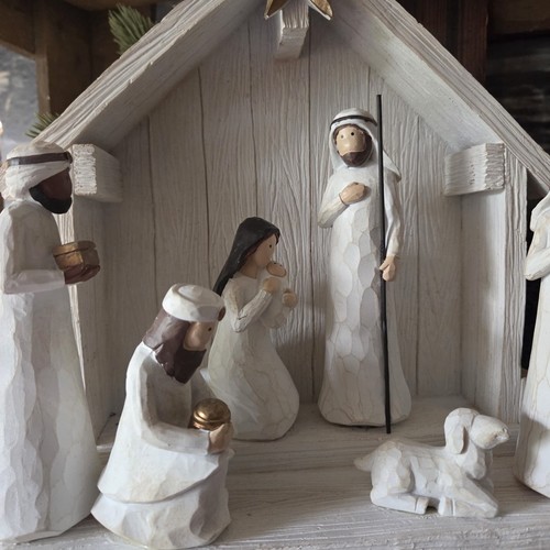 Komplett weihnachtskrippe - komplett,