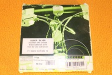 Nokon Kugelgelenk Bowdenzüge Mountainbike MTB Touren Brems Hüllen Silber