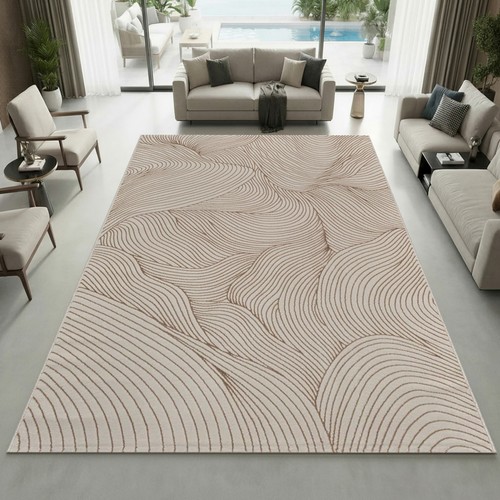 Teppich braun modern - teppich,