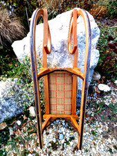 Wintersport : Rodel Hörnerschlitten Bockschlitten Vintage Zweisitzer