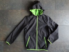 Jungen Jacke Softschell - YFK - Größe 146/152 - blau - Fleece gefüttert