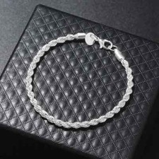 925 silber armkette armband - silber,