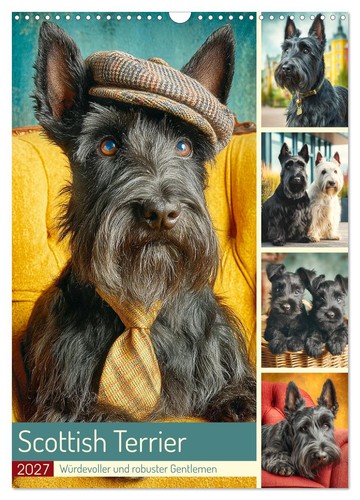 Scottish terrier würdevoller - scottish, terrier.