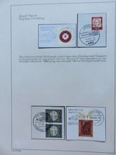 8 Belege / Sonderstempel der Stadt Herne ab1960