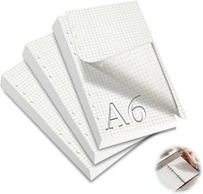 Nachfüllpapier A6 Ringbuch 6