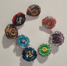 Konvolut 7x Beyblade Metal Fusion / Metal Masters – seltene Modelle