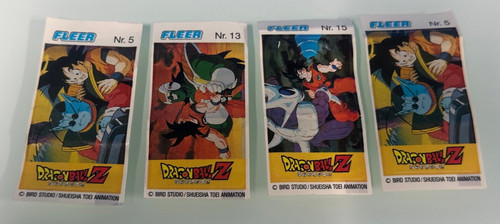 Fleer dragonball sticker - fleer,