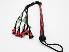  Peitsche 5 zügig Leder 90cm