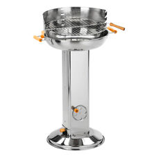 Säulengrill aus Edelstahl 43