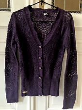 Dolce Gabbana, D&G, Strickjacke, Vintage, lila, S