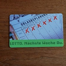 R 07 / 09.99 - LOTTO Urlaubsplan - Nächste Woche Du. - Chef, weshalb ...  - Leer