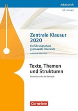 Texte, Themen und Strukturen - Nordrhein-Westfalen / Zentrale Klausur Einführung