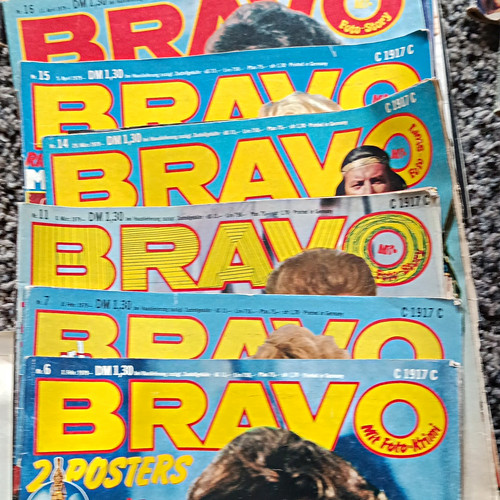 Bravo zeitschriften konvolut - bravo,