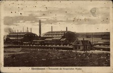 Ak Rheinhausen Duisburg im Ruhrgebiet, Teilansicht der Kruppschen... - 11169682