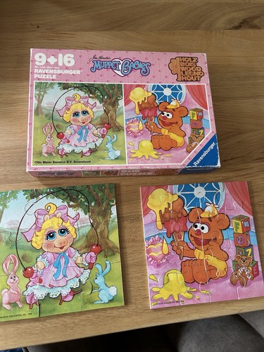 Holz puzzle muppet - puzzle, retro