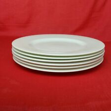 6x Rosenthal Jade weiß Speiseteller Fine Bone China Essteller 27 cm Porzellan