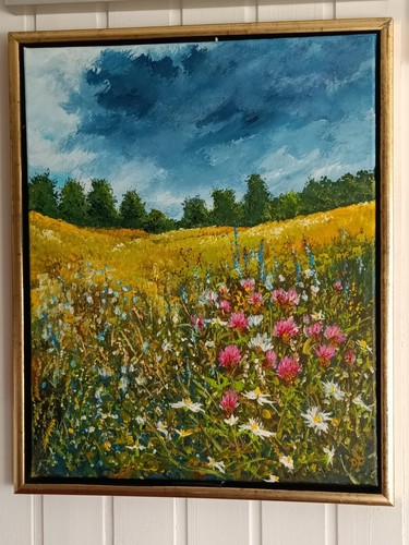 Acryl gemälde landschaft